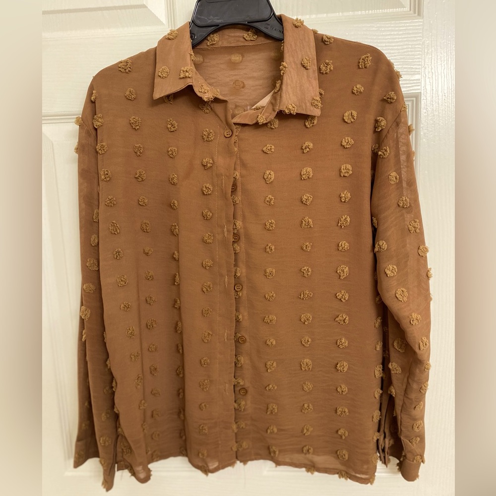 Brown top